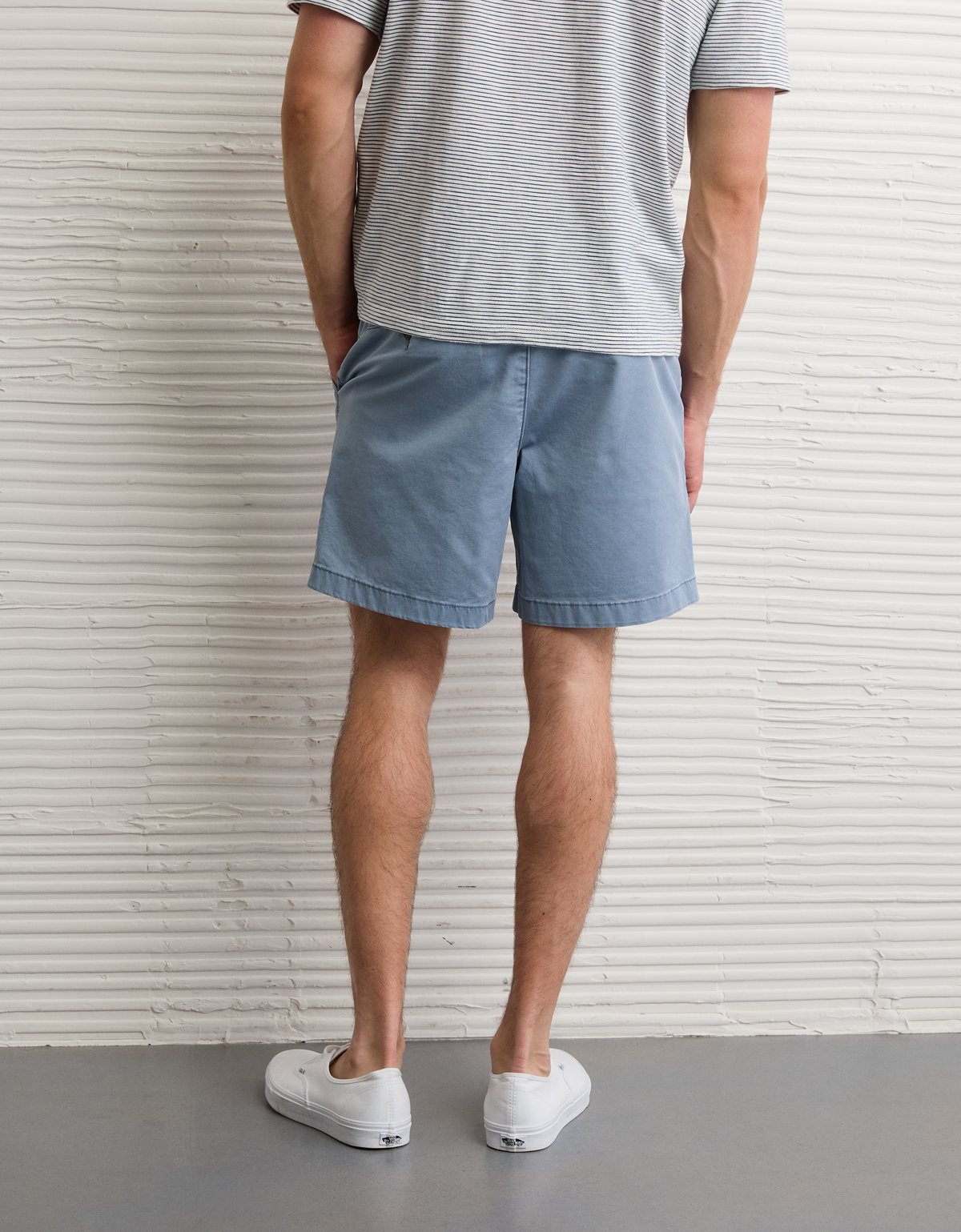 AE 7" Flex Lived-In Khaki Short - image 2