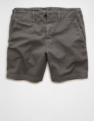 AE 7" Flex Lived-In Khaki Short