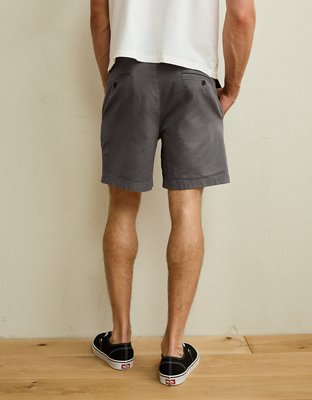 AE 7" Flex Lived-In Khaki Short