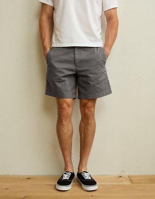AE 7" Flex Lived-In Khaki Short