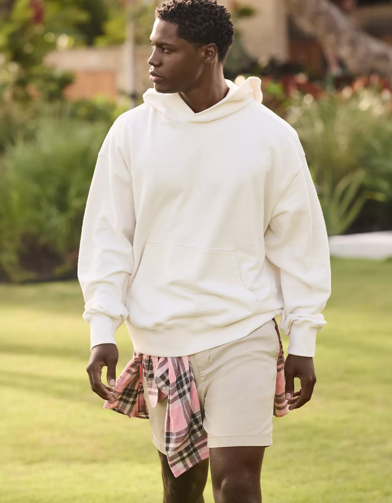 AE 7" Flex Lived-In Khaki Short - thumbnail 6