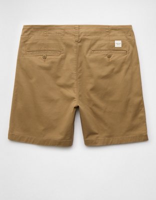AE 7" Flex Lived-In Khaki Short