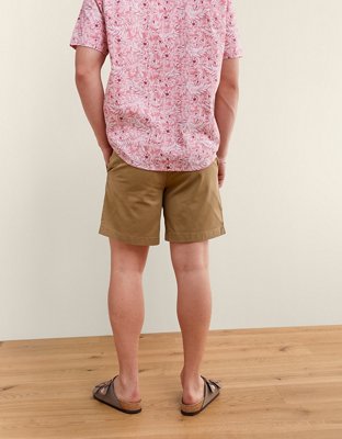 AE 7" Flex Lived-In Khaki Short