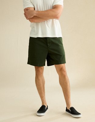 AE 7" Flex Lived-In Khaki Short