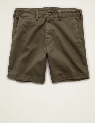AE 7" Flex Lived-In Khaki Short