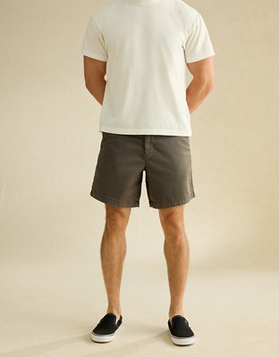 AE 7" Flex Lived-In Khaki Short