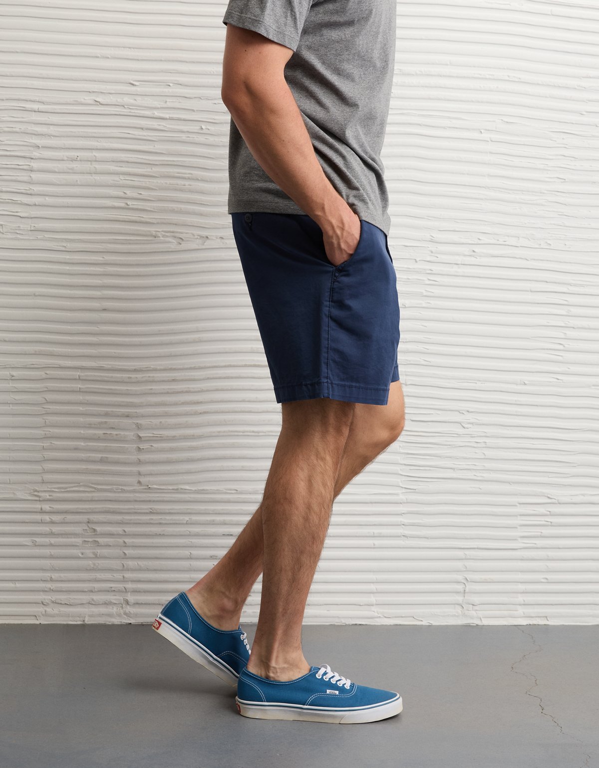 AE 7" Flex Lived-In Khaki Short - image 5