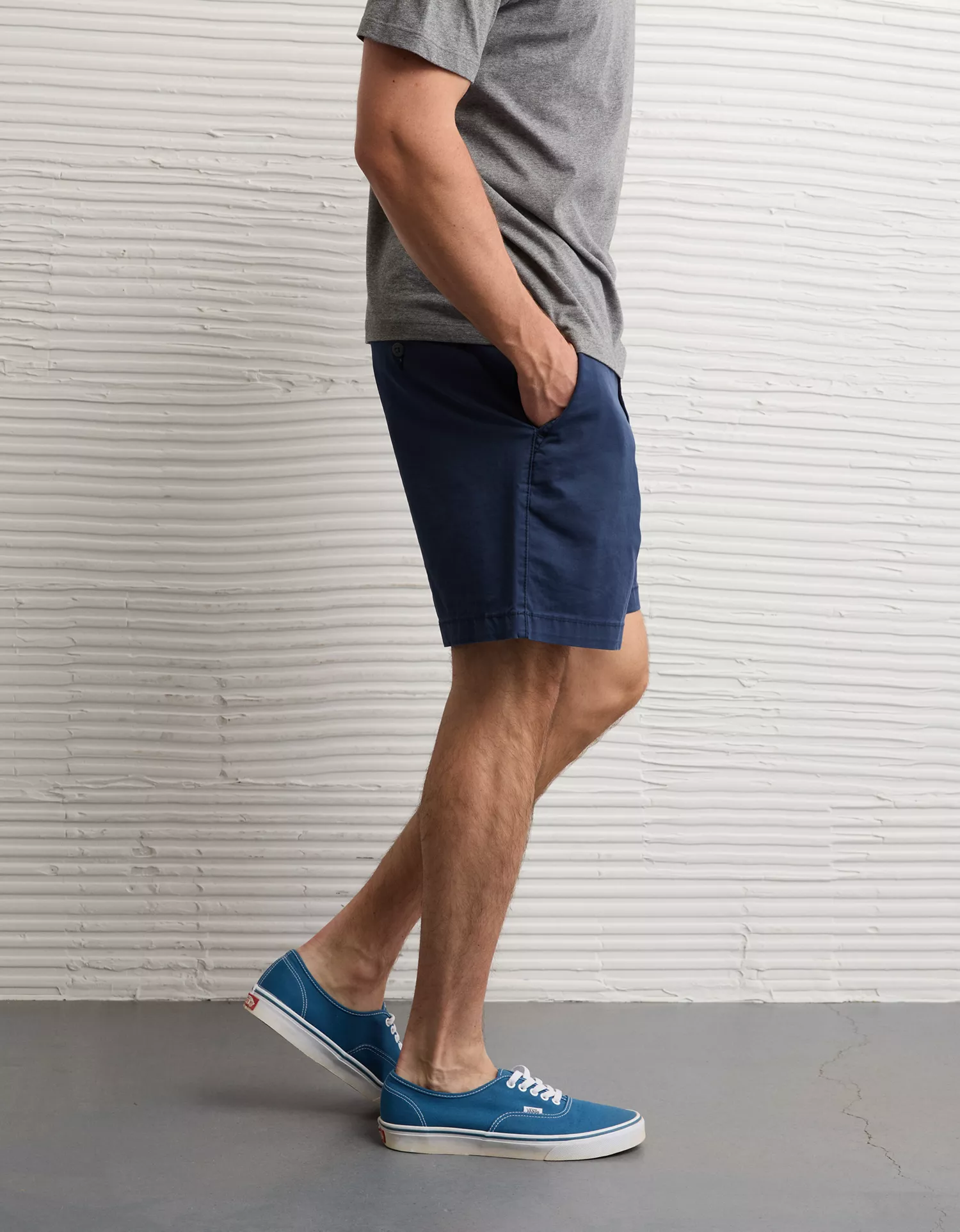 AE 7" Flex Lived-In Khaki Short - thumbnail 5
