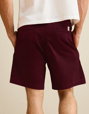AE 7" Flex Lived-In Khaki Short