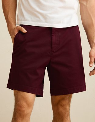 AE 7" Flex Lived-In Khaki Short