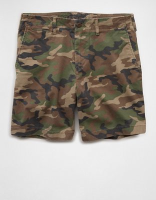 AE 7" Flex Lived-In Khaki Short