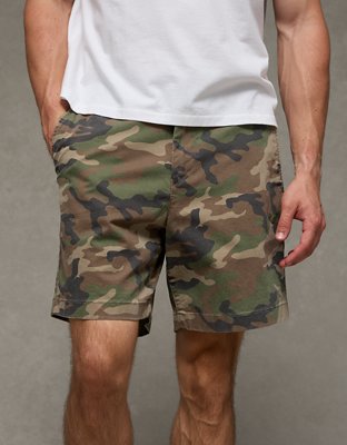 AE 7" Flex Lived-In Khaki Short
