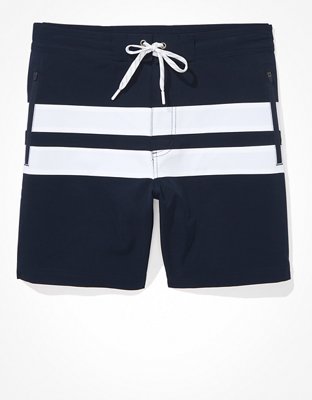 AE 24/7 7" Striped Board Short