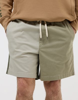 AE 24/7 7" Flex Lived-In Colorblock Trekker Short