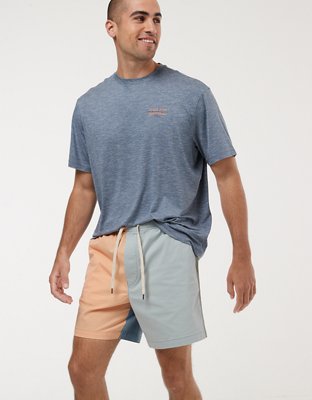 Мужские брюки American Eagle AE 24/7 Flex 7" Lived-In Colorblock Trekker Short — фото 4