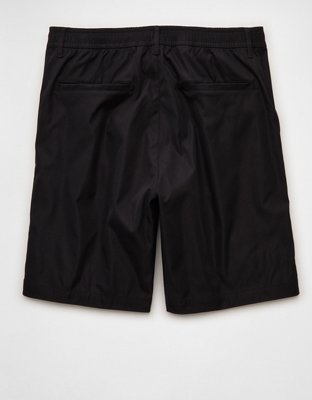 Мужские шорты American Eagle AE 24/7 Pleated Loose Club, цвет: Чёрный — фото 4