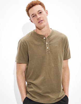 soft henley shirt