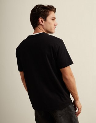 AE Short Sleeve Henley T-Shirt