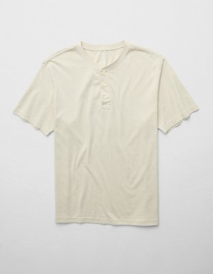 AE Short-Sleeve Henley Icon T-Shirt