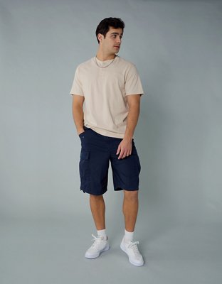 AE Icon T-shirt manga corta con cuello henley