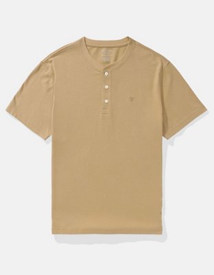 AE Short-Sleeve Henley Icon T-Shirt