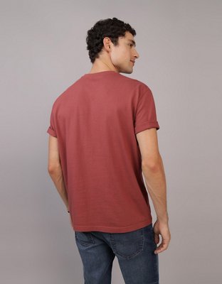 AE Short-Sleeve Henley Icon T-Shirt