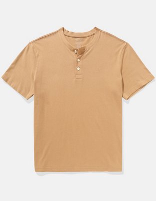 AE Icon T-shirt manga corta con cuello henley