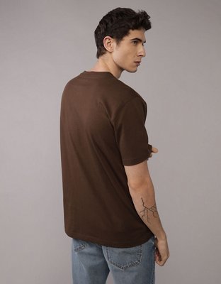 AE Short-Sleeve Henley Icon T-Shirt
