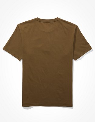 AE Short-Sleeve Henley Icon T-Shirt