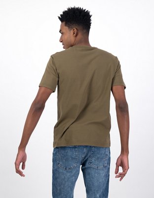 AE Short-Sleeve Henley Icon T-Shirt