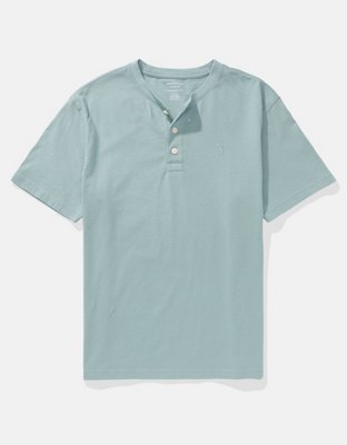 AE Short-Sleeve Henley Icon T-Shirt