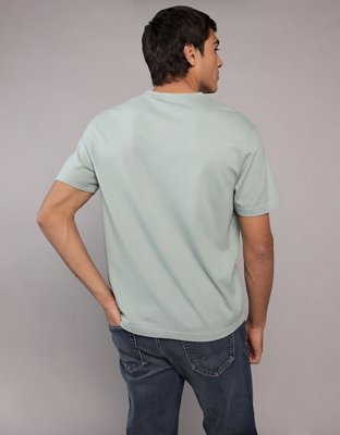 AE Icon T-shirt manga corta con cuello henley
