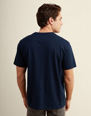 AE Short-Sleeve Henley Icon T-Shirt