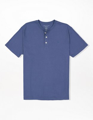 AE Short-Sleeve Henley Icon T-Shirt