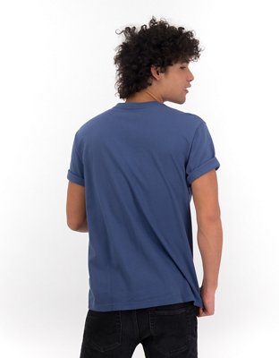 AE Short-Sleeve Henley Icon T-Shirt