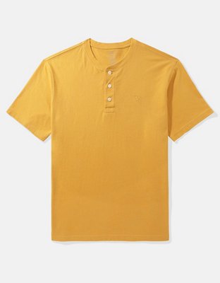 AE Short-Sleeve Henley Icon T-Shirt