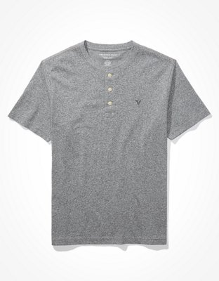 AE Short-Sleeve Henley Icon T-Shirt