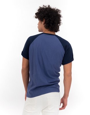 AE Color-Block Henley T-Shirt