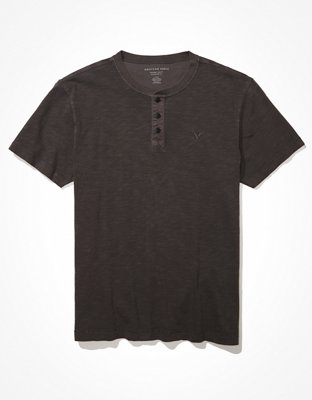 AE Super Soft Slub Icon Henley T-Shirt