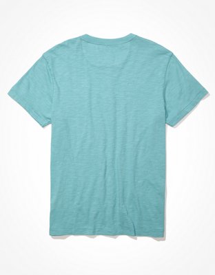 AE Super Soft Slub Icon Henley T-Shirt