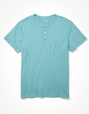AE Super Soft Slub Icon Henley T-Shirt