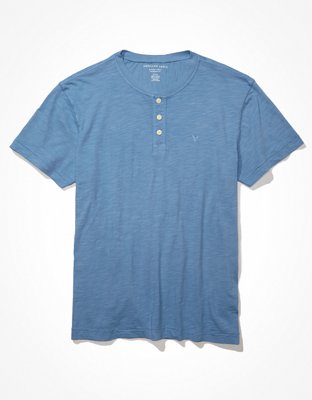 AE Super Soft Slub Icon Henley T-Shirt