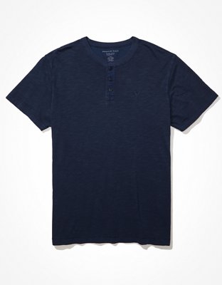 AE Super Soft Slub Icon Henley T-Shirt