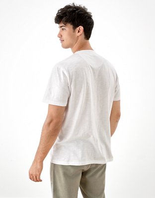 AE Super Soft Slub Icon Henley T-Shirt