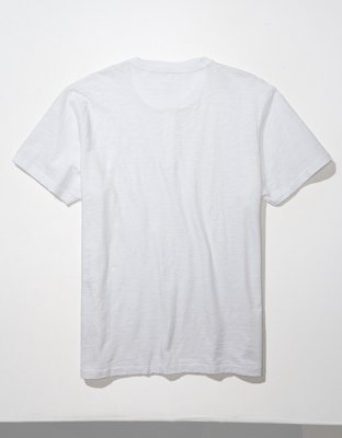 Мужские футболки American Eagle AE Super Soft Slub Icon Henley T-Shirt — фото 4