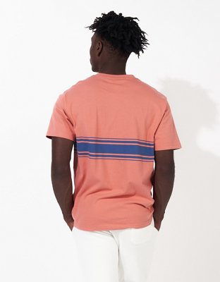 AE Striped Henley T-Shirt