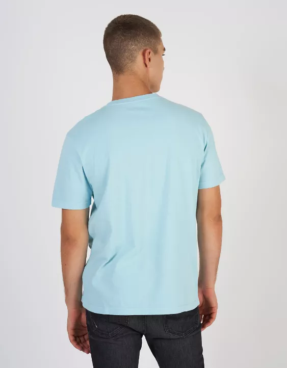 AE Short-Sleeve Henley T-Shirt