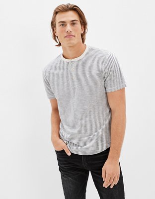AE Super Soft Slub Icon Henley T-Shirt