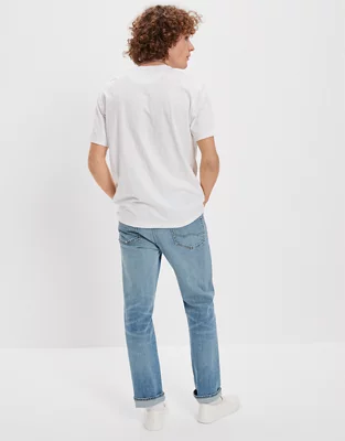 AE Super Soft Slub Henley T-Shirt