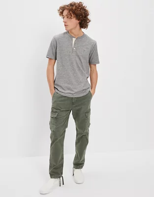 AE Super Soft Slub Henley T-Shirt